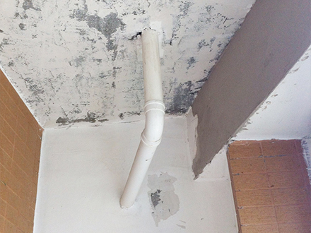 下水道隔音（阳台）